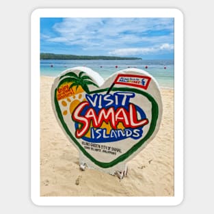 Kaputian Beach, Island Garden City of Samal, Davao del Norte, Mindanao, Philippines Sticker